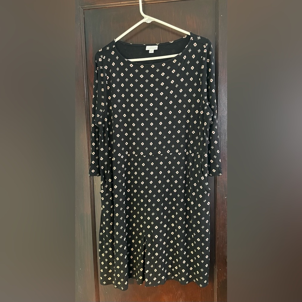 Knit dress from JJill. Has pockets!